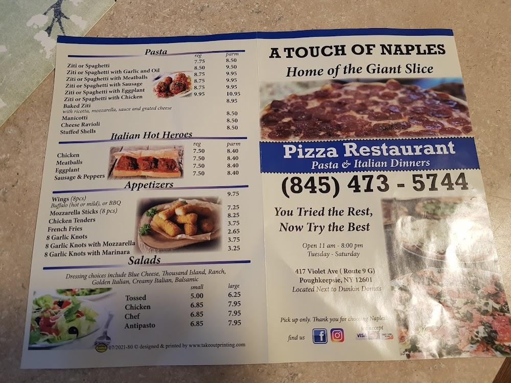 A Touch of Naples Menu image 2