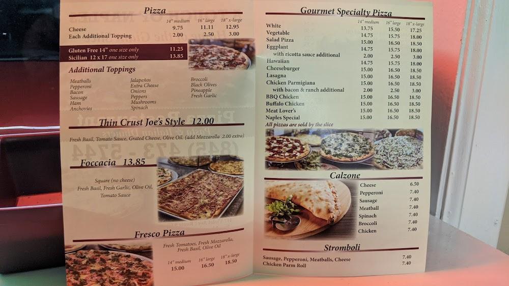 A Touch of Naples Menu image 4